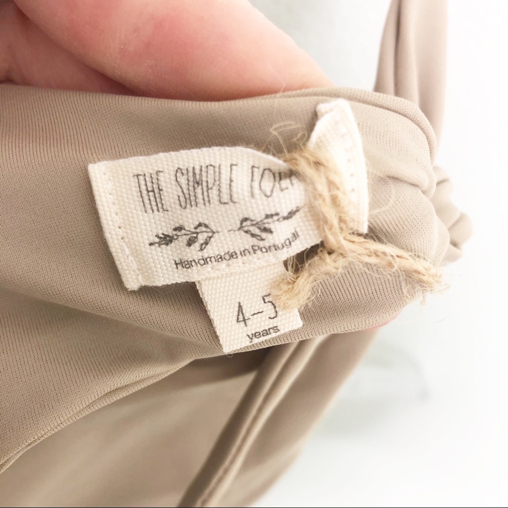 The Simple Folk Bikini Top Dune Neutral Tan Cream - Picture 14 of 16